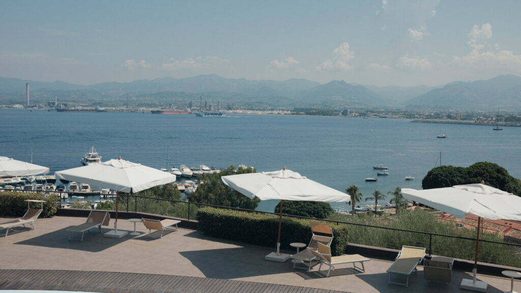 sicily milazzo sea view